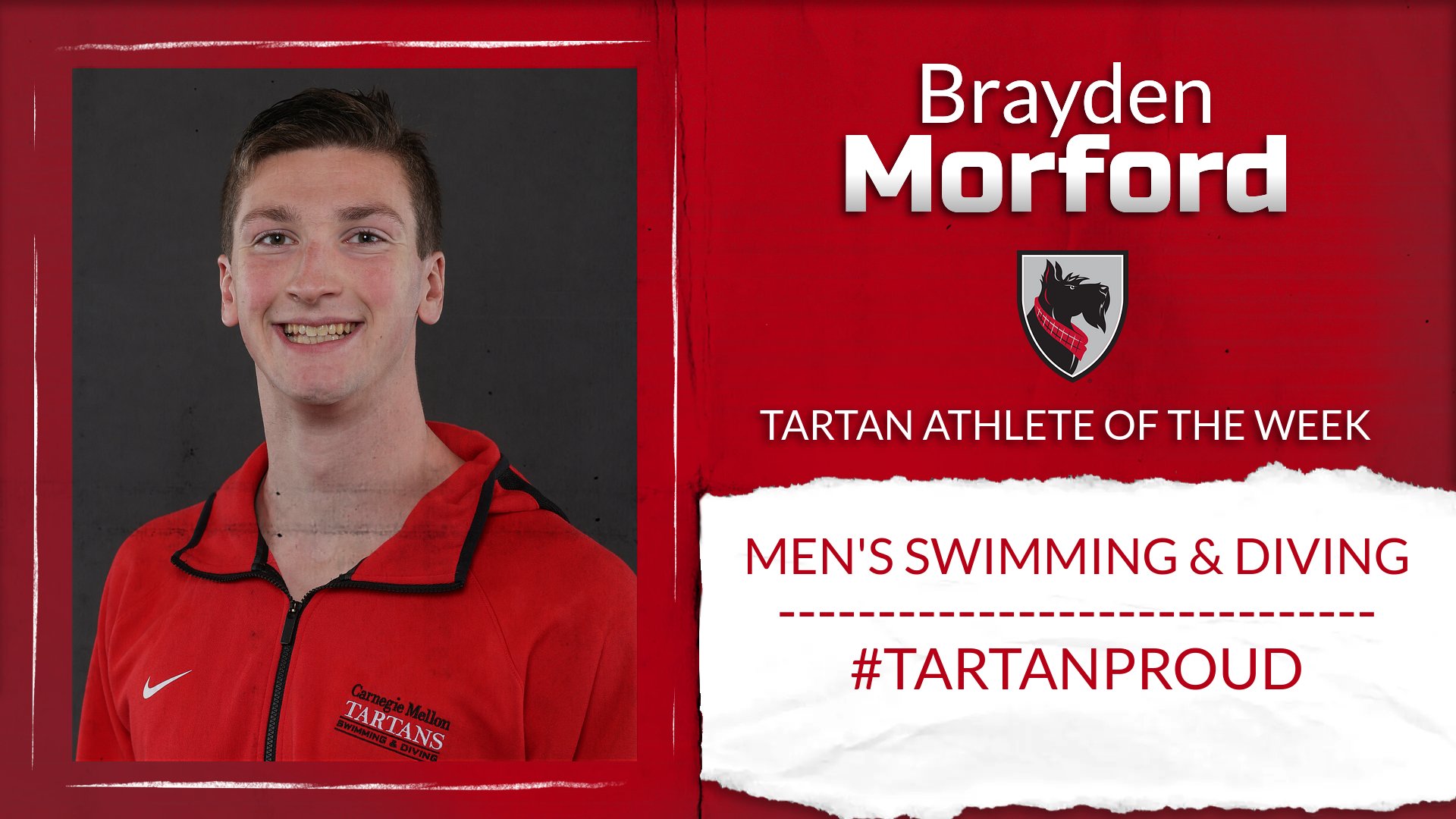 CMU Tartan Athlete of the Week