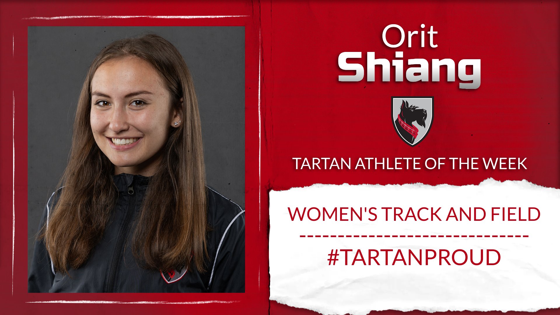CMU Tartan Athlete of the Week