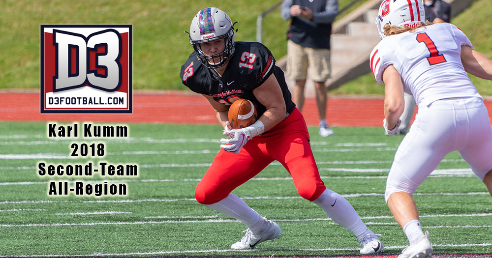Kumm Named to D3football.com All-South Region Team