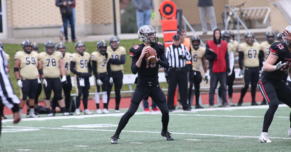 Football Scores 28 Unanswered to Defeat Geneva; Cline Becomes All-Time Leader for TDs Thrown