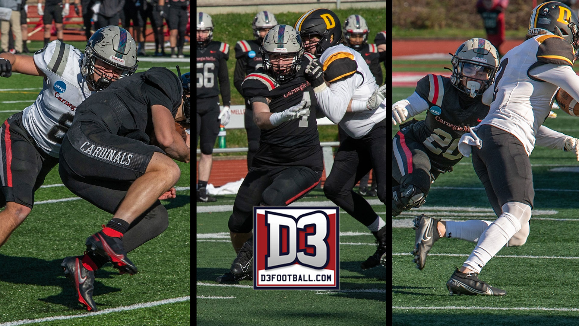 Coury, Coyne and Williams Named 2022 D3football.com All-Region 2 Team