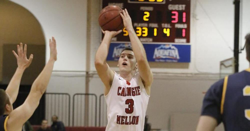 Three at Buzzer Falls Short as Tartans Drop 66-63 Contest at Rochester