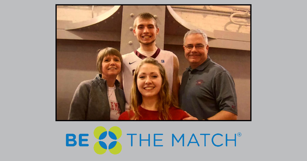 Men's Basketball Alum Matt Loebbaka Uses Personal Story To &lsquo;Be The Match&rsquo;