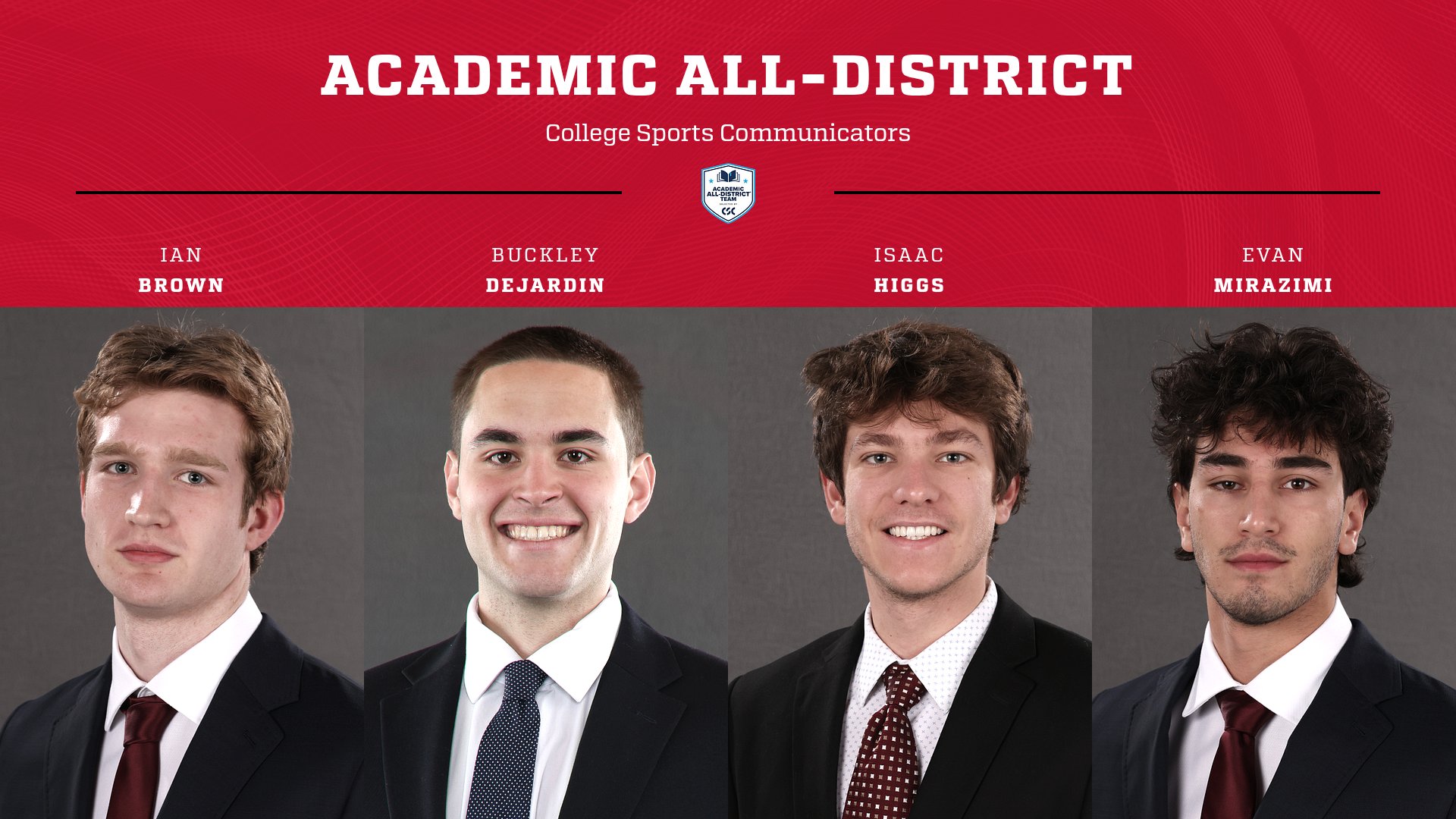 Four Men&rsquo;s Basketball Players Honored on CSC Academic All-District Team