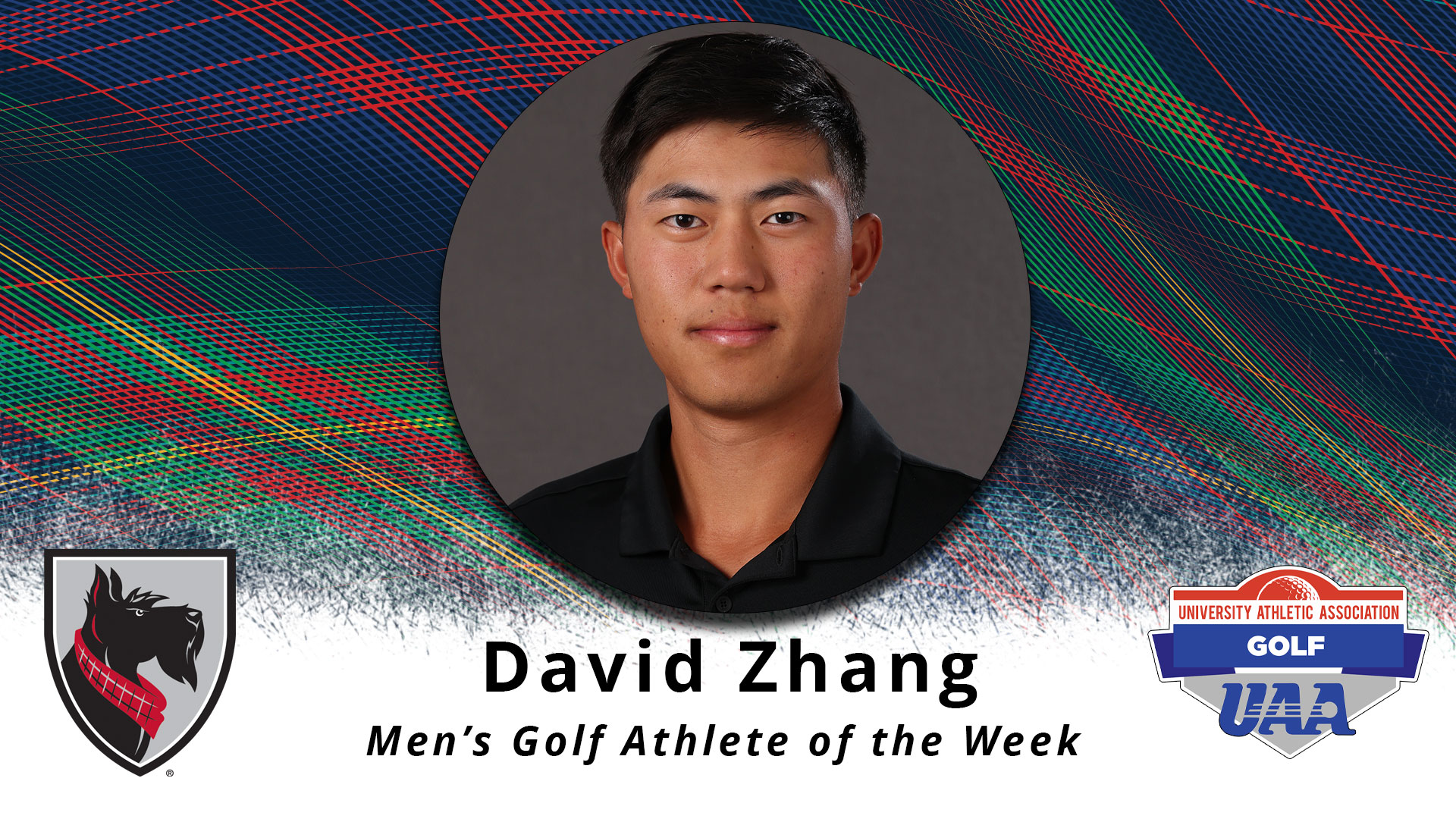 Zhang Receives Second Straight UAA Athlete of the Week Honor