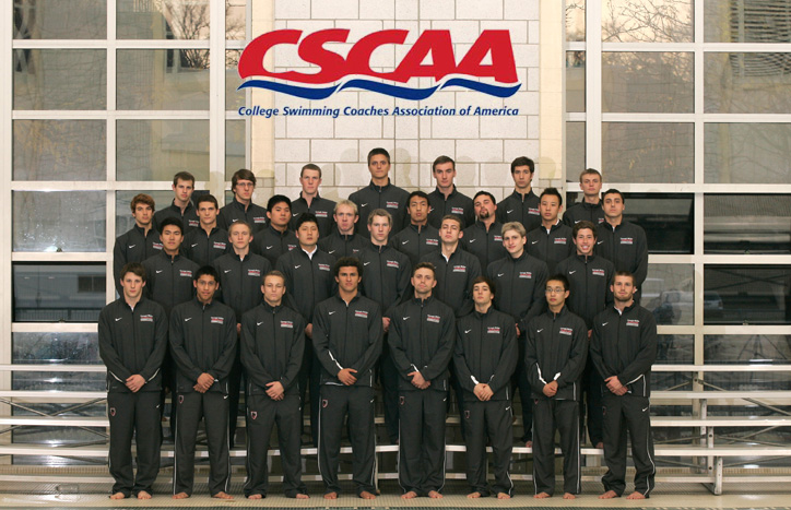 Men&rsquo;s Swimming Receives Team Scholar Award from CSCAA