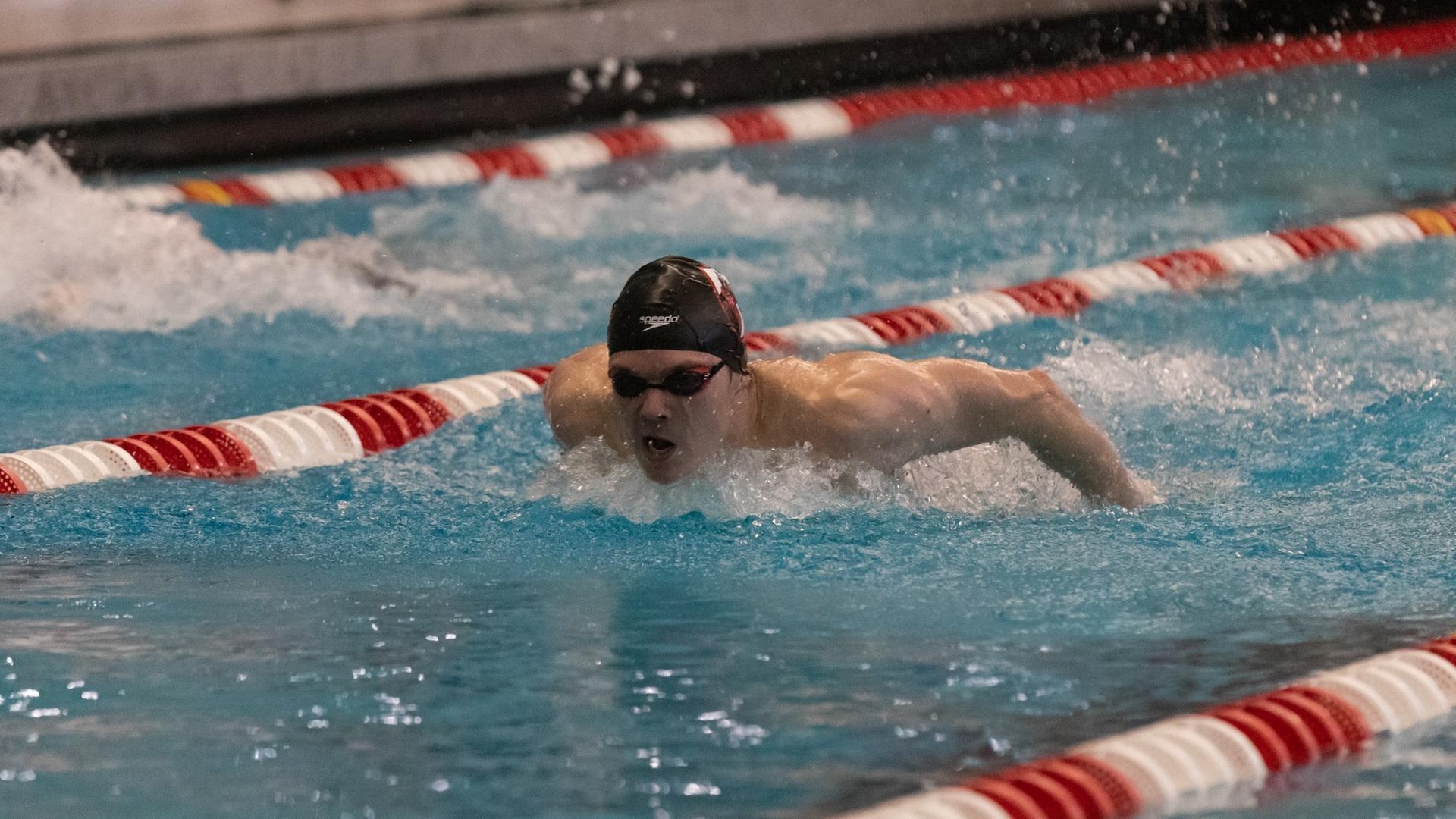 men's swimmer doing butterfly stroke