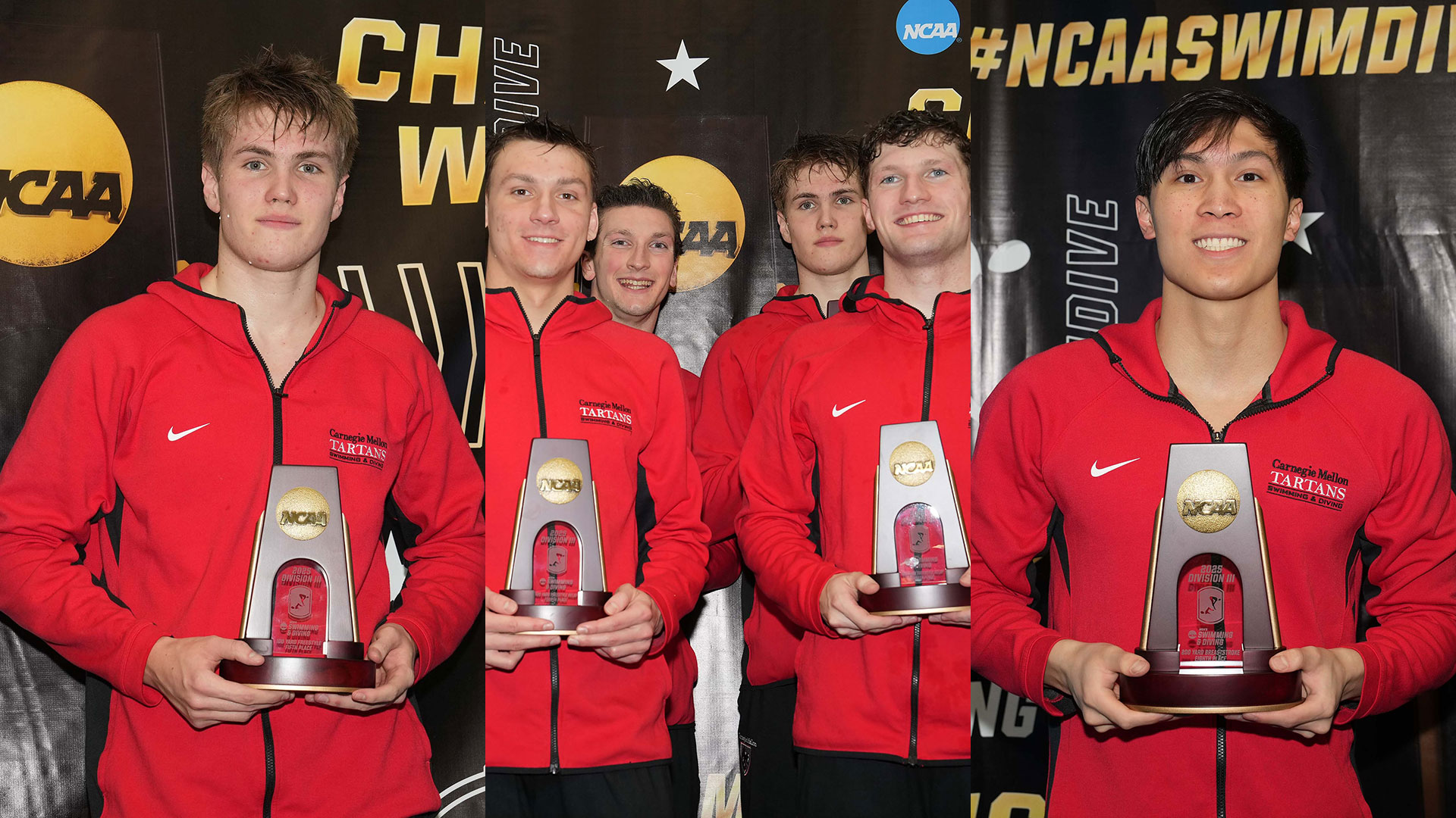Tartans Earn Three All-America Honors on Final Day of NCAAs; Place Sixth Overall and Break Two School Records
