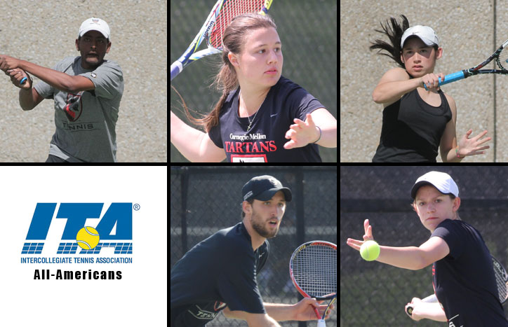 Five Tartans Close 2015 as ITA All-Americans