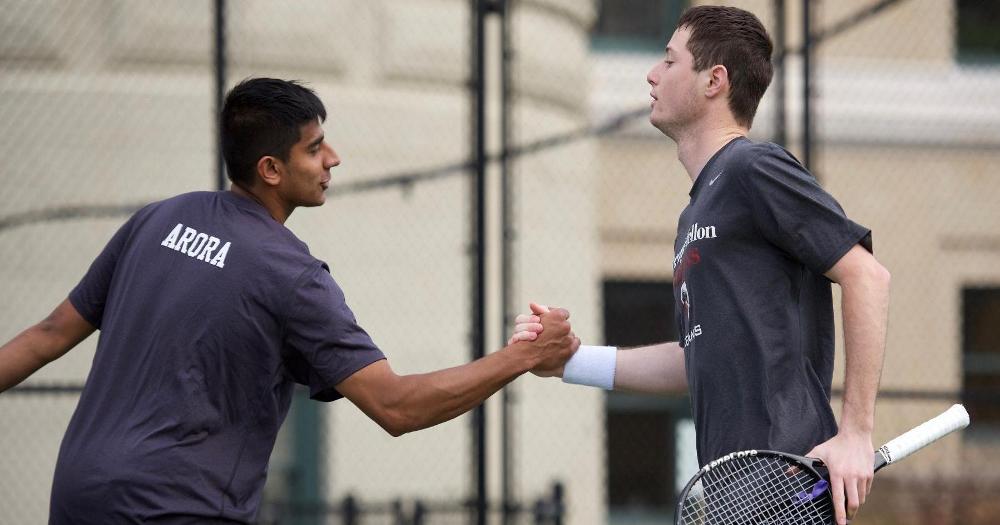 Freshmen Men&rsquo;s Tennis Tandem Named All-UAA