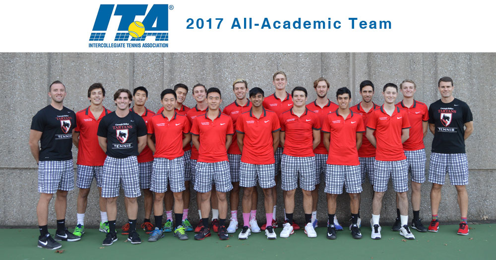 ITA Honors Men&rsquo;s Tennis as All-Academic Team; Nine Named Scholar Athletes