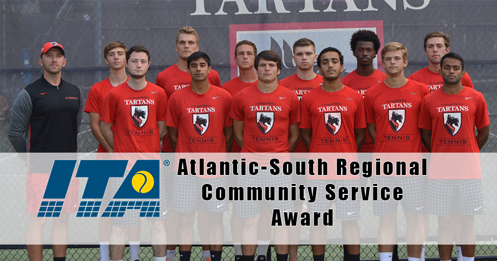 Tartan Men Honored with ITA Regional Community Service Award