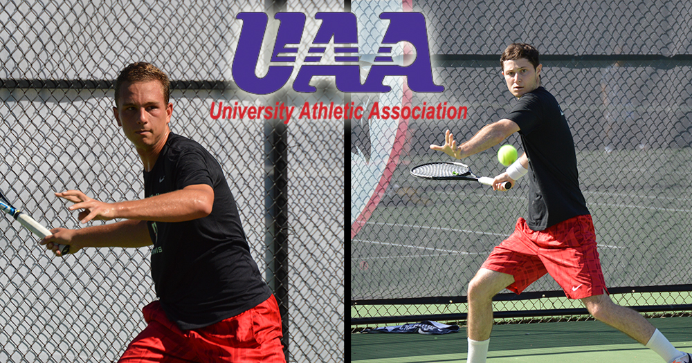 Downing and Levine Honored on 2019 All-UAA Men&rsquo;s Tennis Team