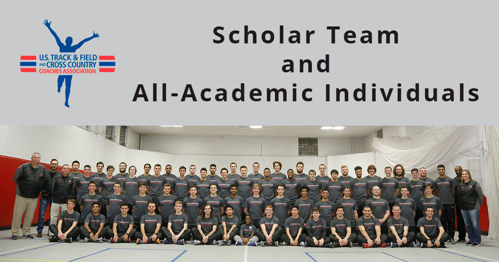 Men&rsquo;s Track Earns USTFCCCA All-Academic Awards