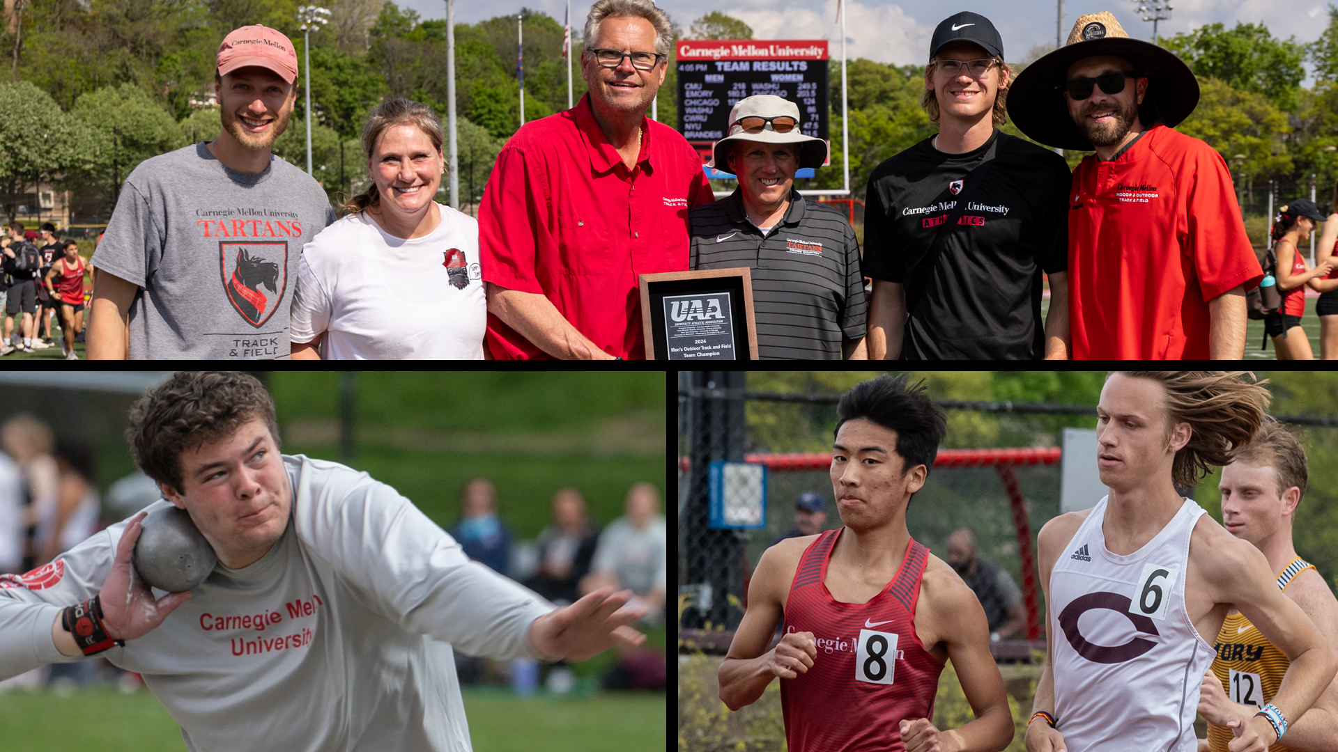 Alligood and Hsu Named UAA Men&rsquo;s Track and Field Most Outstanding Outdoor Performers, Coaching Staff Honored