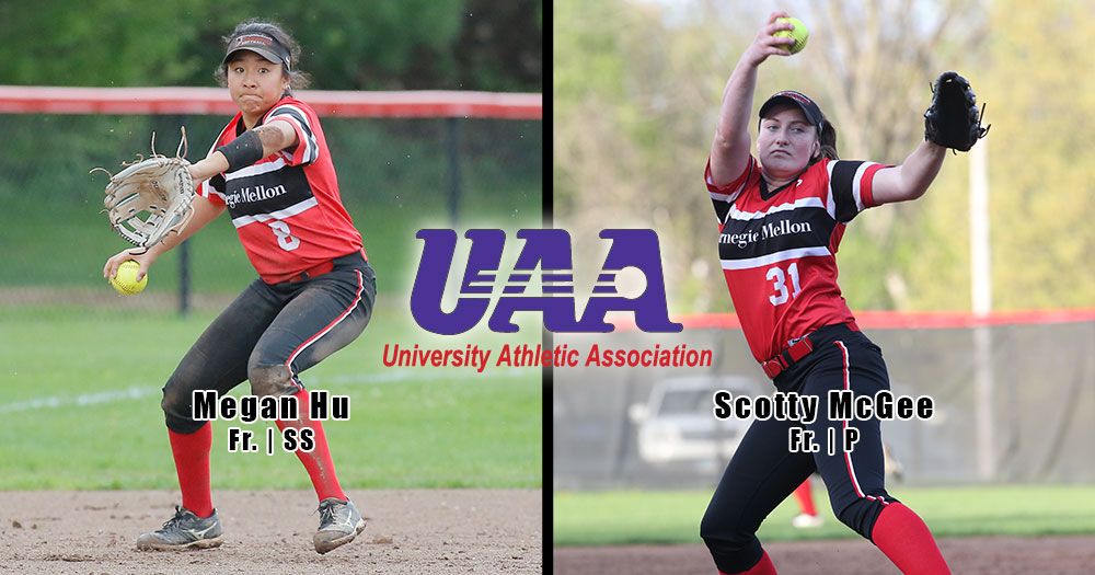 Hu, McGee Honored on All-UAA Softball Team