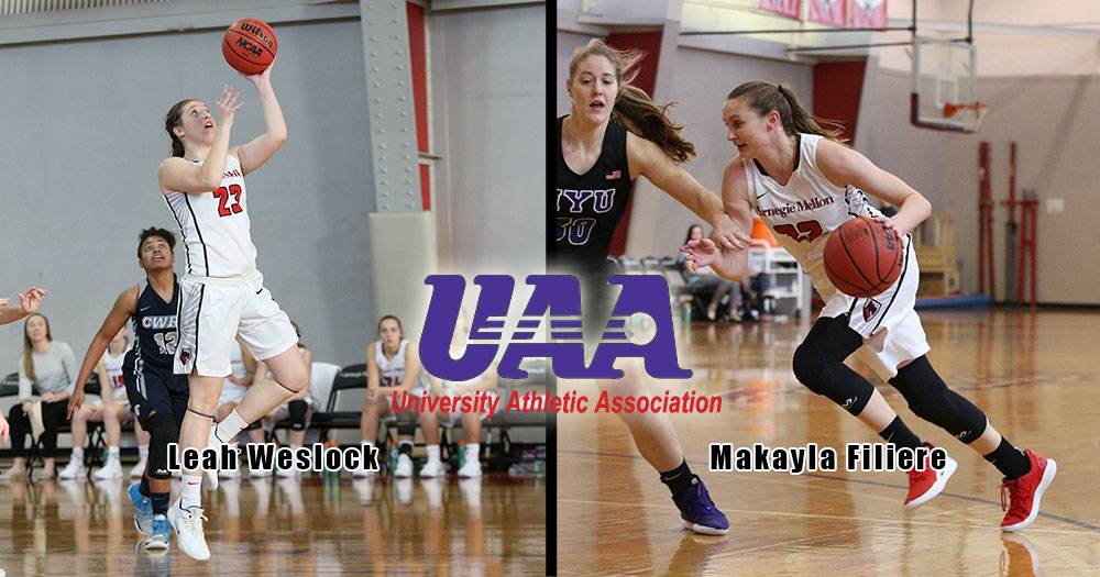 Filiere and Weslock Earn Women&rsquo;s Basketball All-UAA Recognition