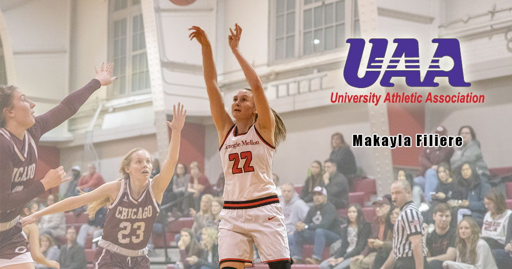 Filiere Receives Third All-UAA Women&rsquo;s Basketball Recognition