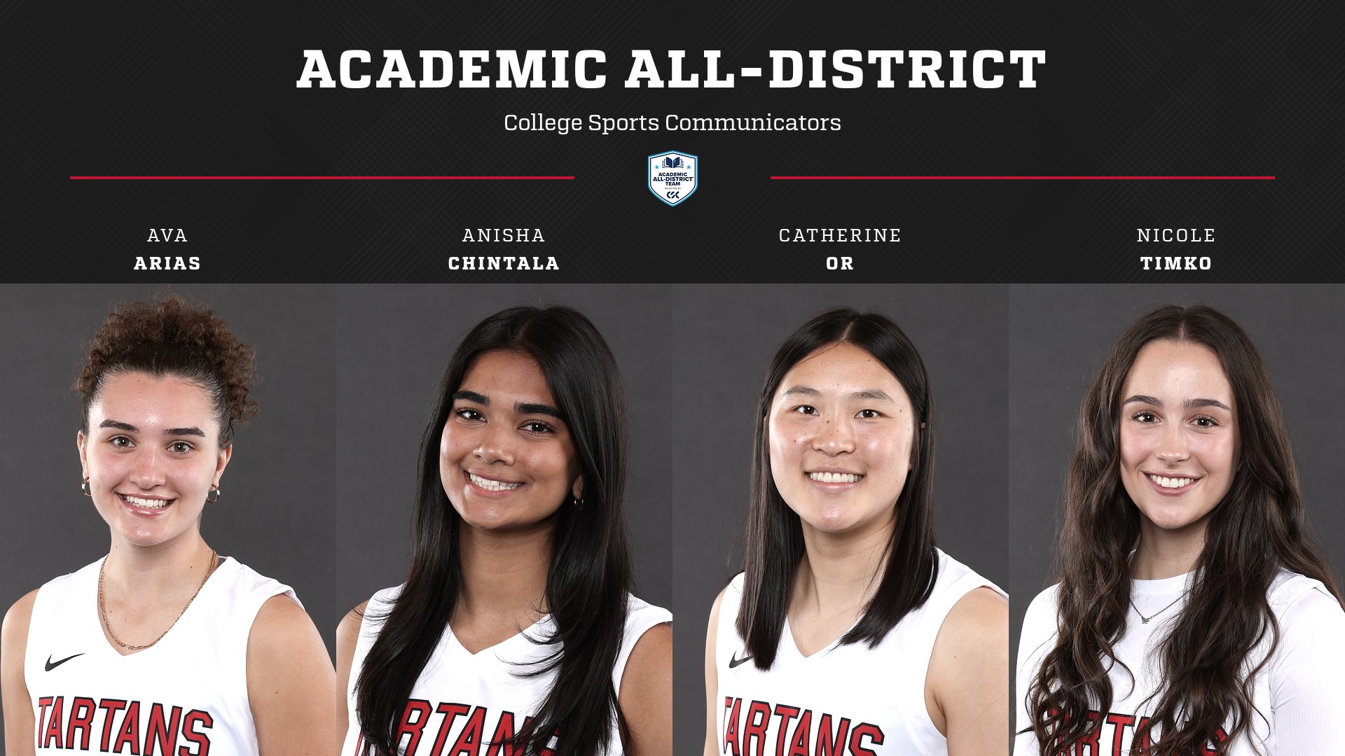Four from Women's Basketball Honored on CSC Academic All-District Team