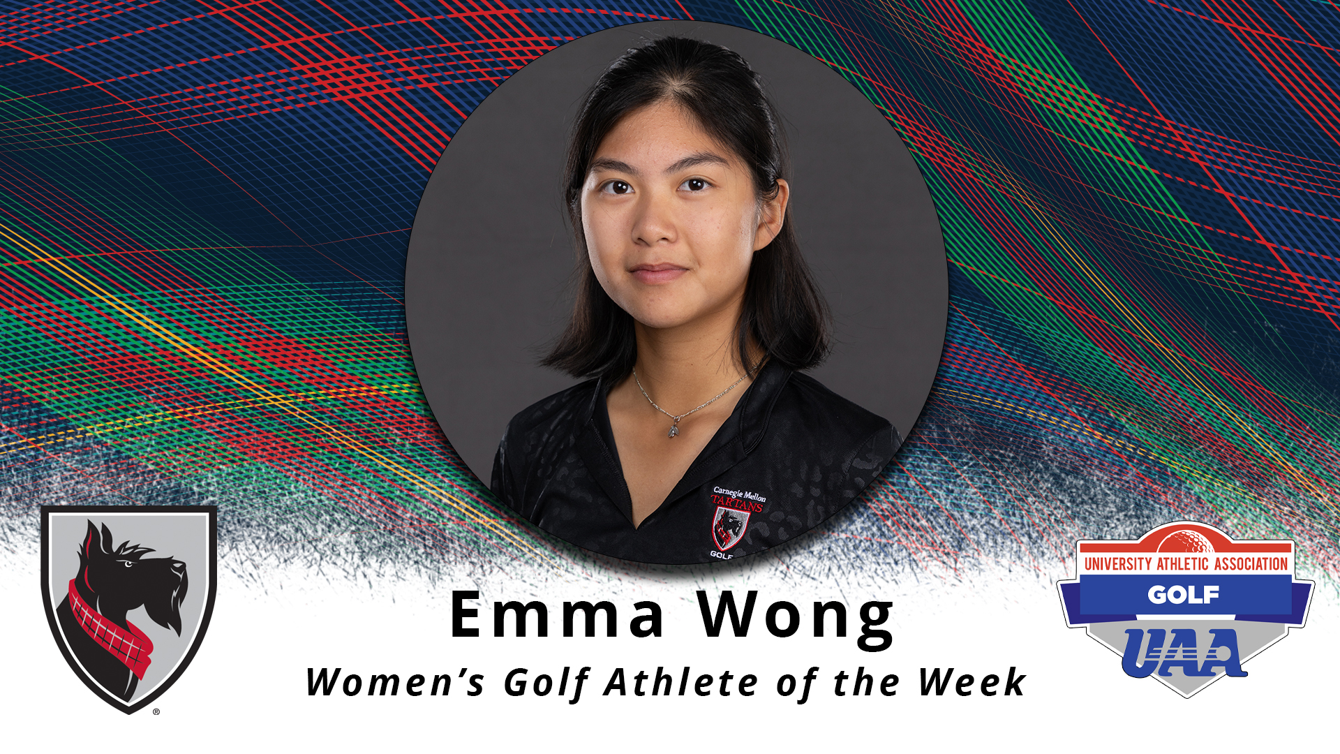 Wong Named UAA Women&rsquo;s Golf Athlete of the Week