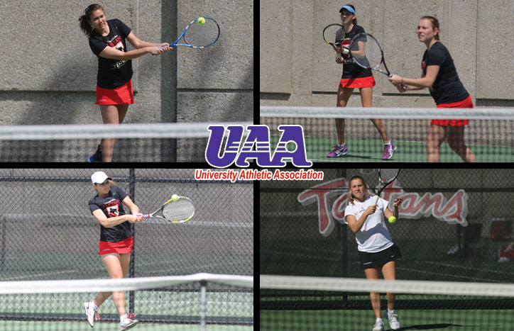 Four Women&rsquo;s Tennis Players Named All-UAA