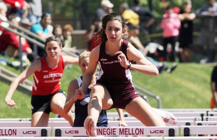 Guevel Wins 100-Meter Hurdles at UAA Championships to Lead Tartans
