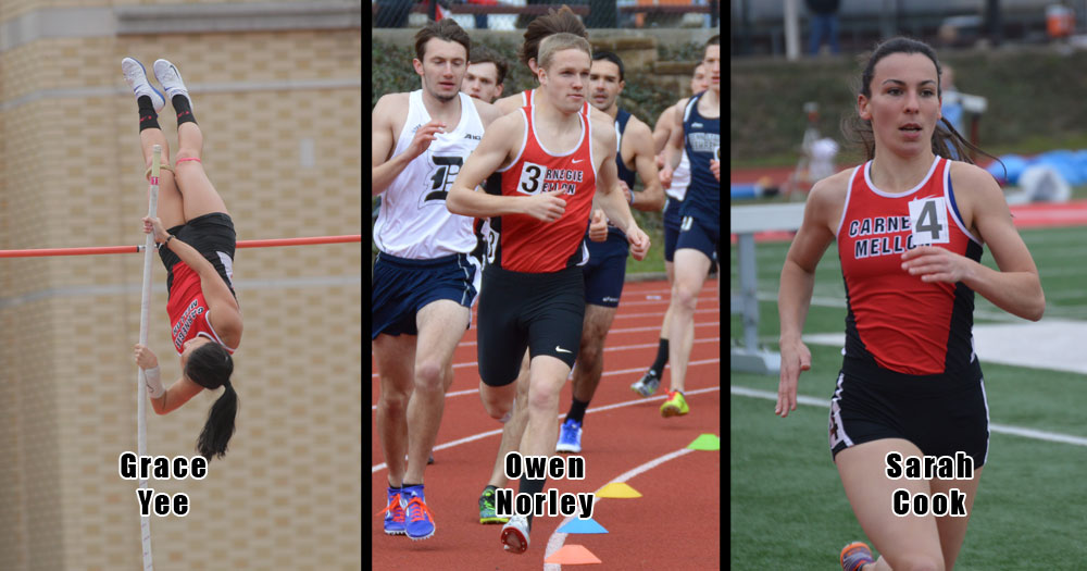 Three Track & Field Athletes Named CoSIDA Academic All-District