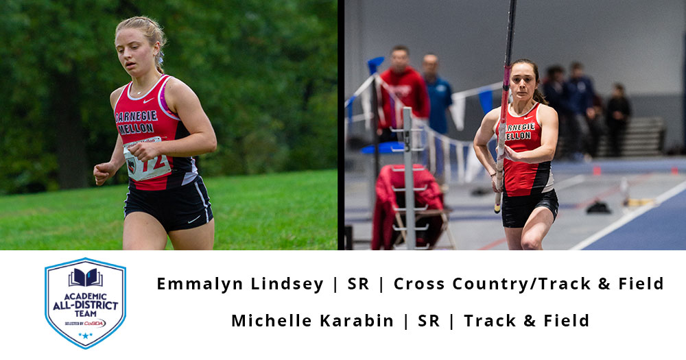 Lindsey and Karabin Named CoSIDA Academic All-District